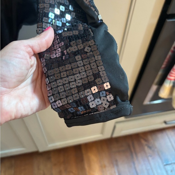 Revolve NBD Sequin Long Sleeve Bodysuit - Picture 3 of 6